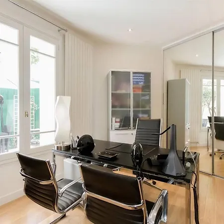 Appartement Auteuil Garden Retreat Parc Des Princes Roland Garros Paris